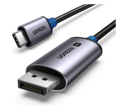 Kabel komputerowy UGREEN Kabel CM556 USB-C do DisplayPort 8K 1m czarny